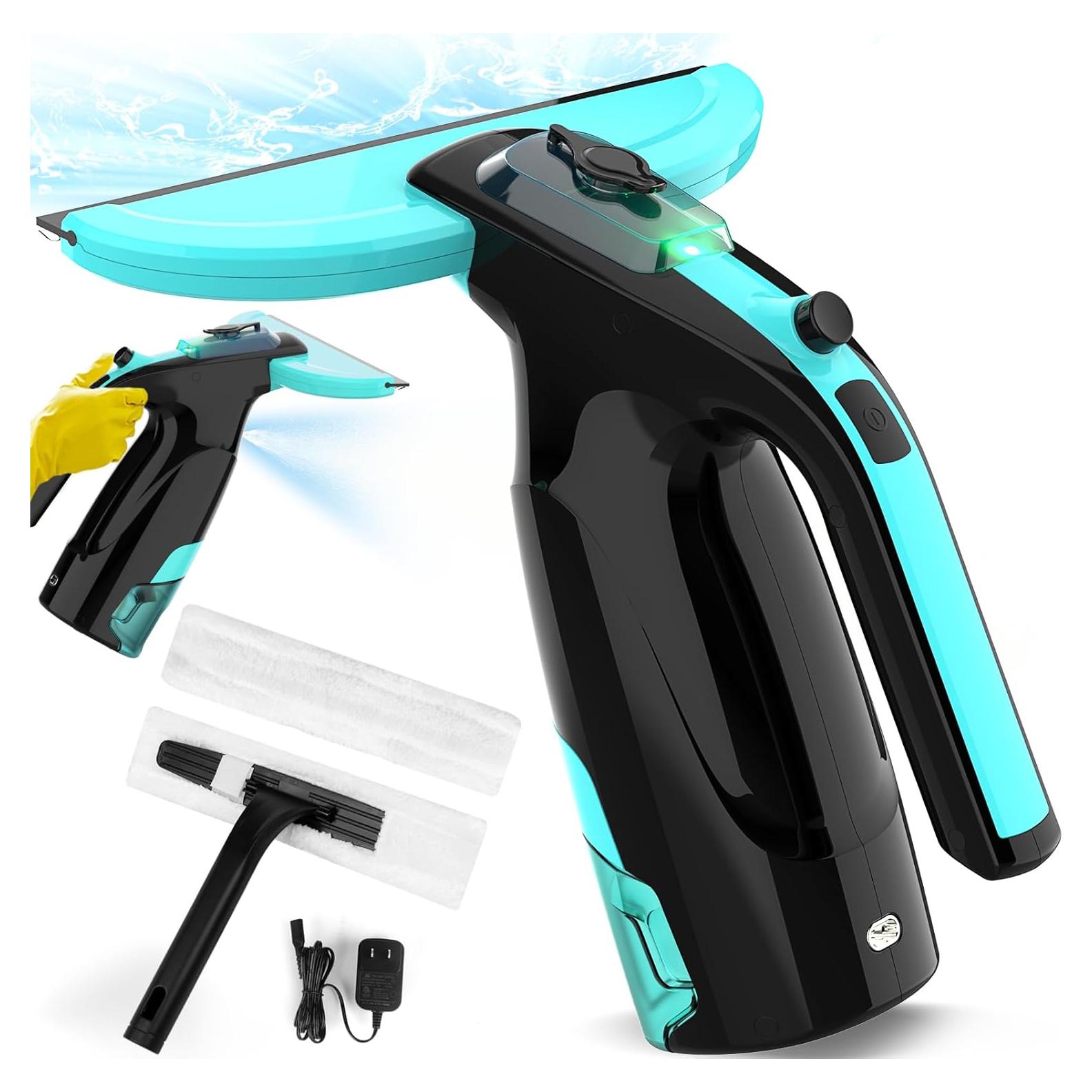 Aspiradora de Ventanas Kiato 3 en 1 Recargable 2200mAh