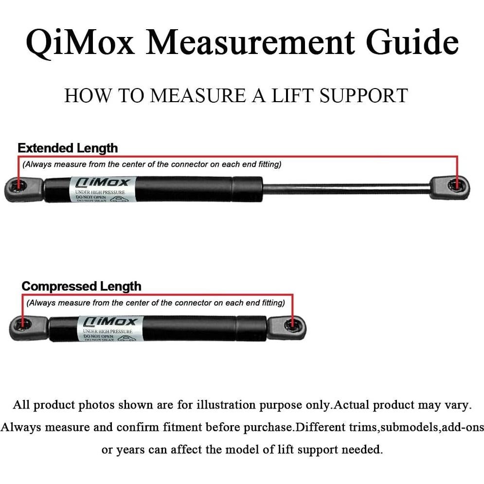 Soportes de Elevación de Capó QiMox para Lexus GX470 2003-2009