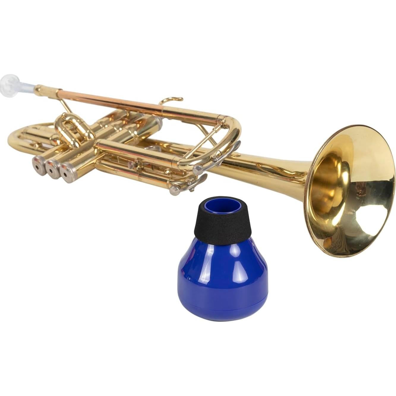Silenciador de Trompeta PAMPET ZOE Ligero Azul para Práctica