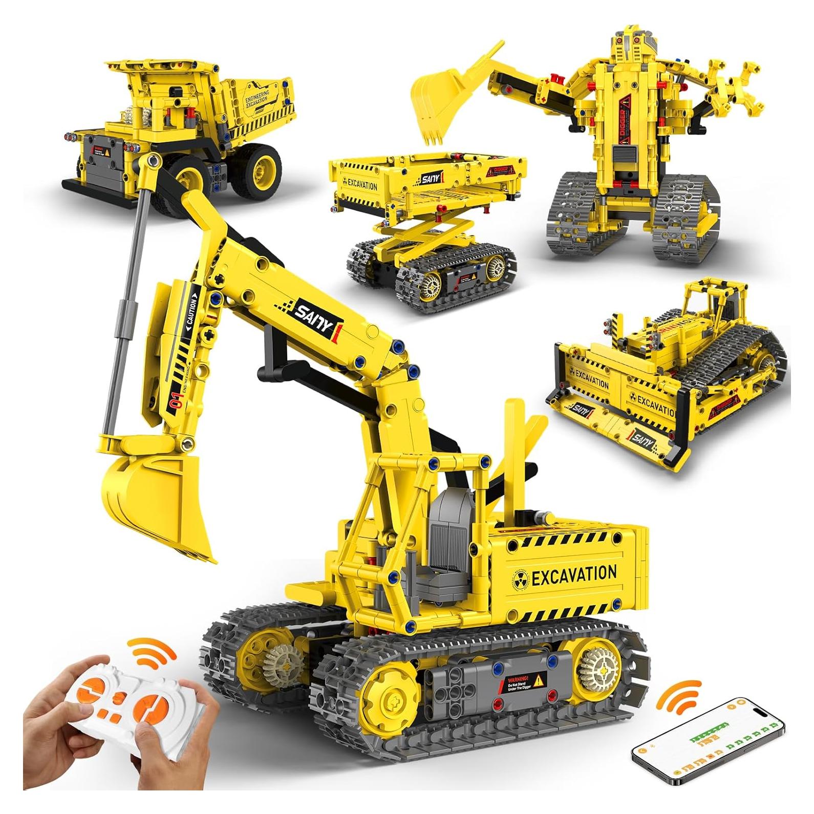 Kit de Construcción de Robots HBUDS 555 PCS STEM 6-14 Años