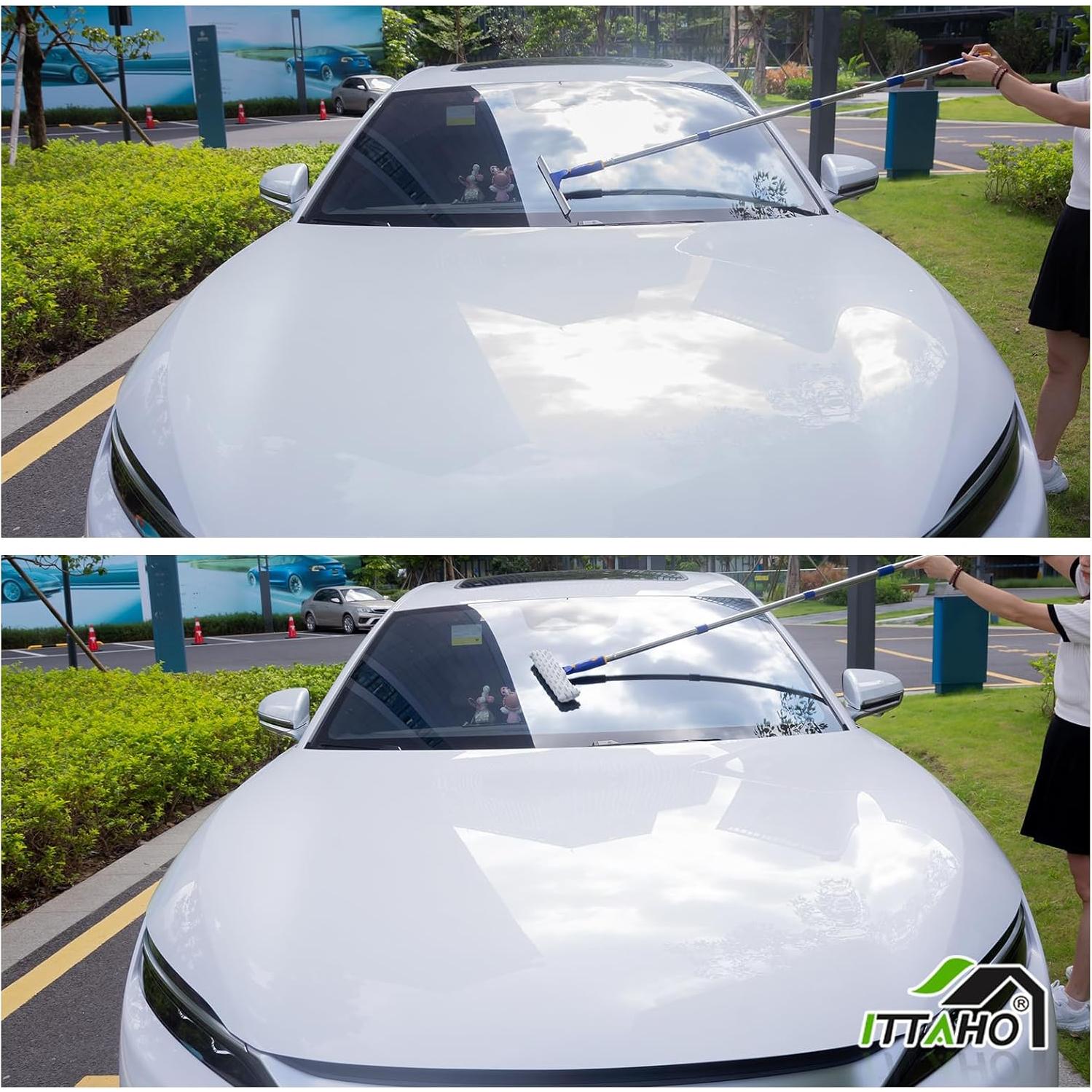 Limpiaparabrisas ITTAHO 30.48 cm con Mango Extensible de Acero