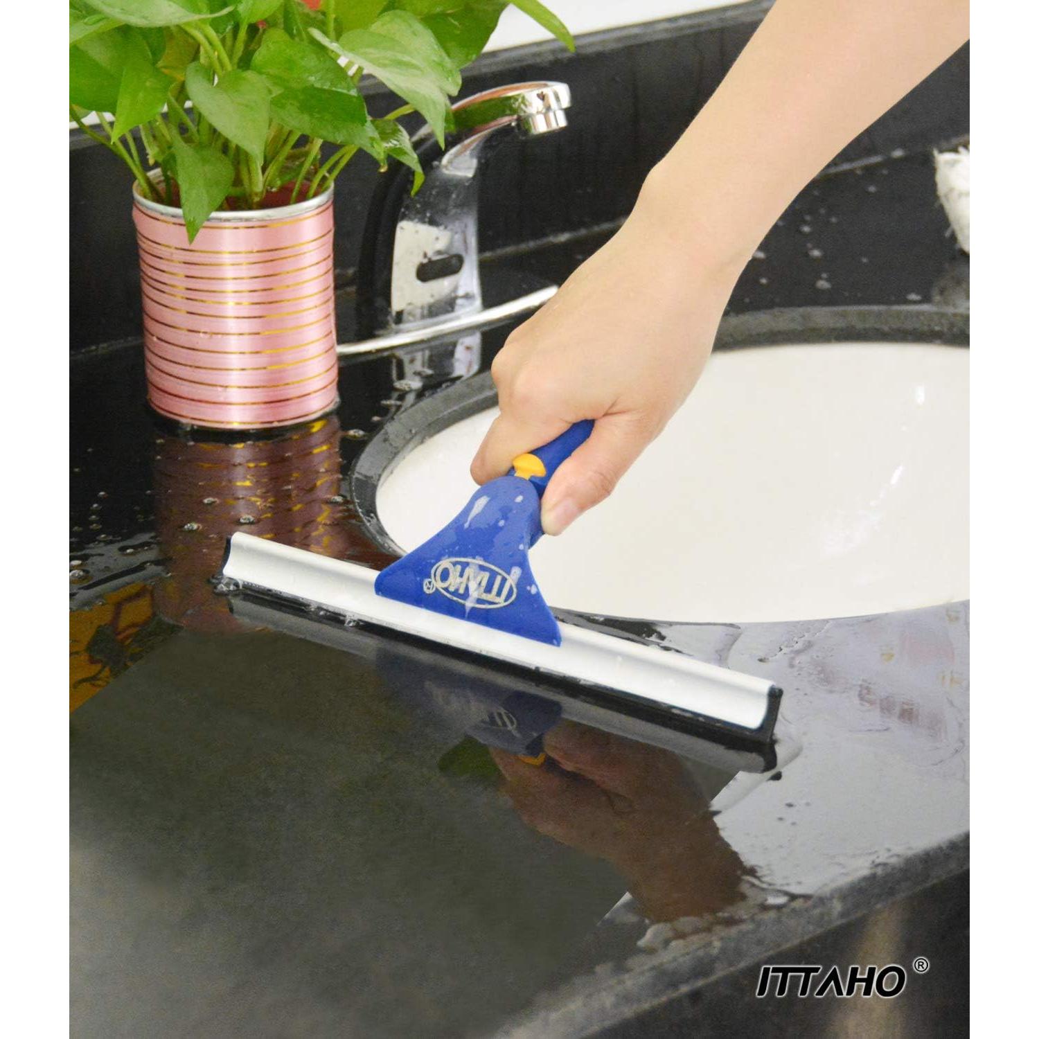 Limpiaparabrisas ITTAHO 30.48 cm con Mango Extensible de Acero