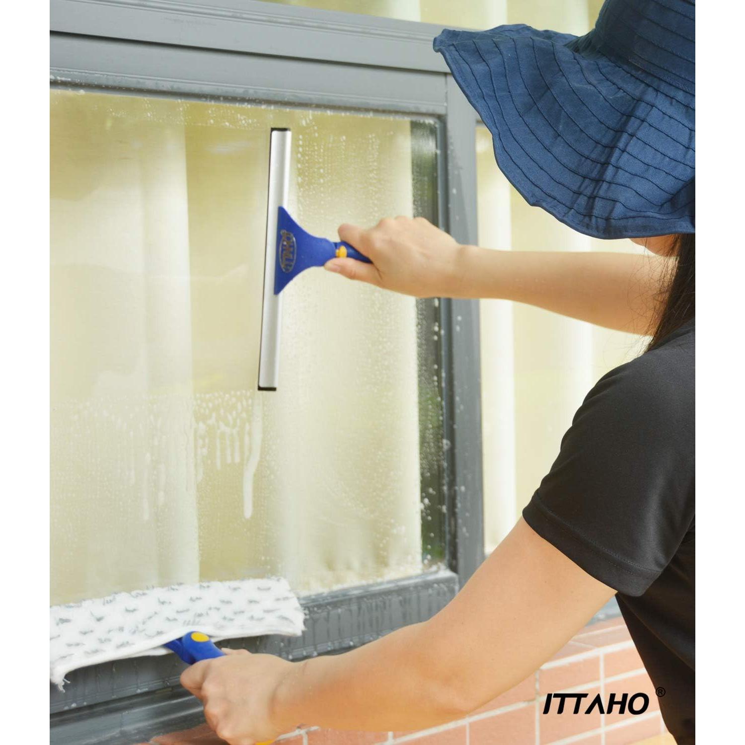 Limpiaparabrisas ITTAHO 30.48 cm con Mango Extensible de Acero