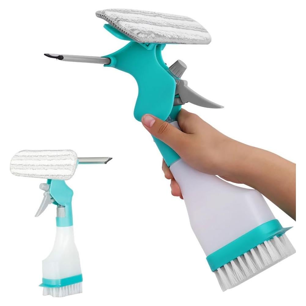 Limpiador de Ventanas 3 en 1 MiOYOOW con Spray y Cepillo