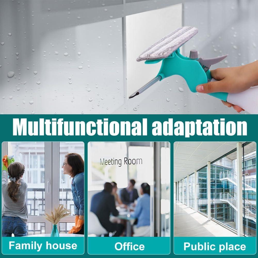 Limpiador de Ventanas 3 en 1 MiOYOOW con Spray y Cepillo