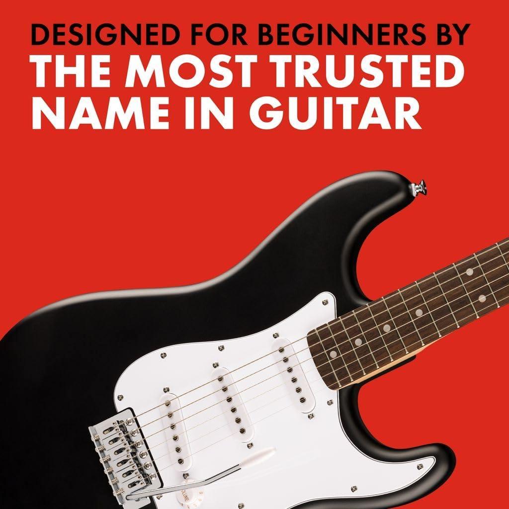 Guitarra Eléctrica Squier Stratocaster Debut Negra 6 Cuerdas