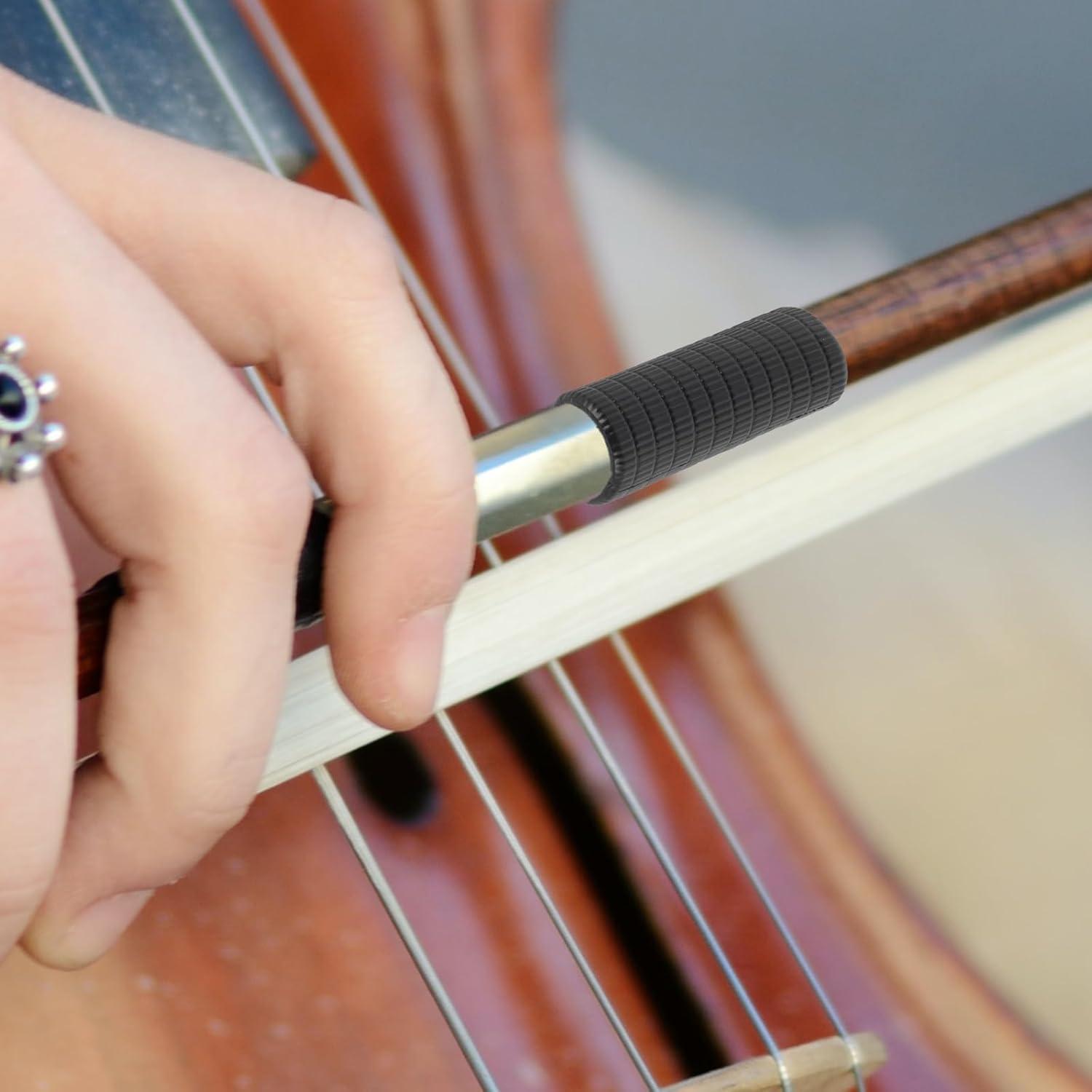 Agarre de Arco para Violonchelo SUPVOX 4 Piezas Goma