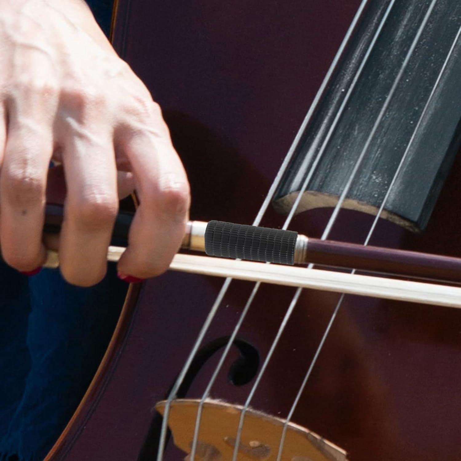 Agarre de Arco para Violonchelo SUPVOX 4 Piezas Goma