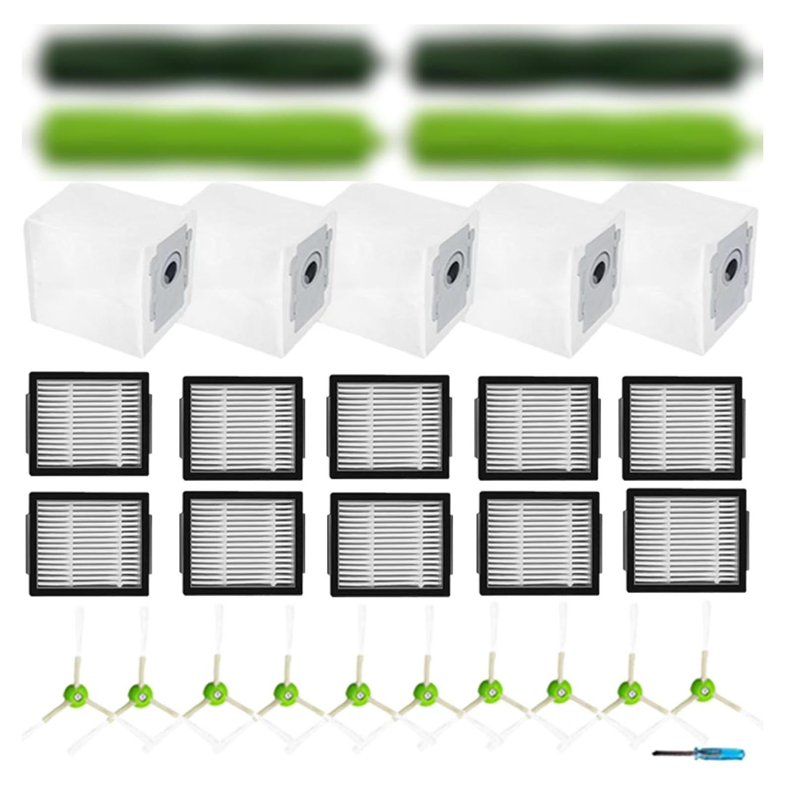 Kit de Accesorios HEPA Amyehouse para Roomba Series I y J