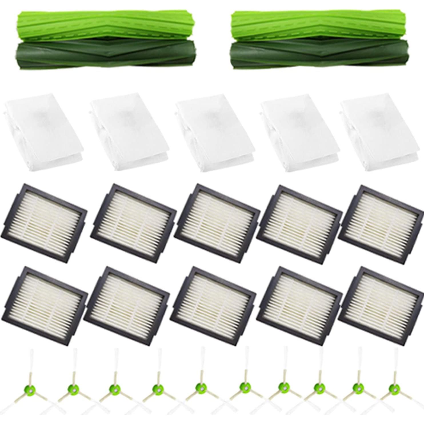 Kit de Accesorios HEPA Amyehouse para Roomba Series I y J