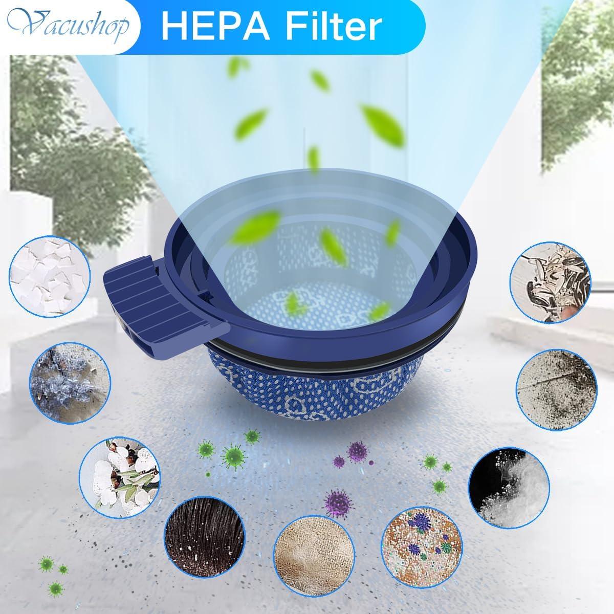 Filtros HEPA de Reemplazo para Aspiradora Samsung BESPOKE Jet - 2 Unidades