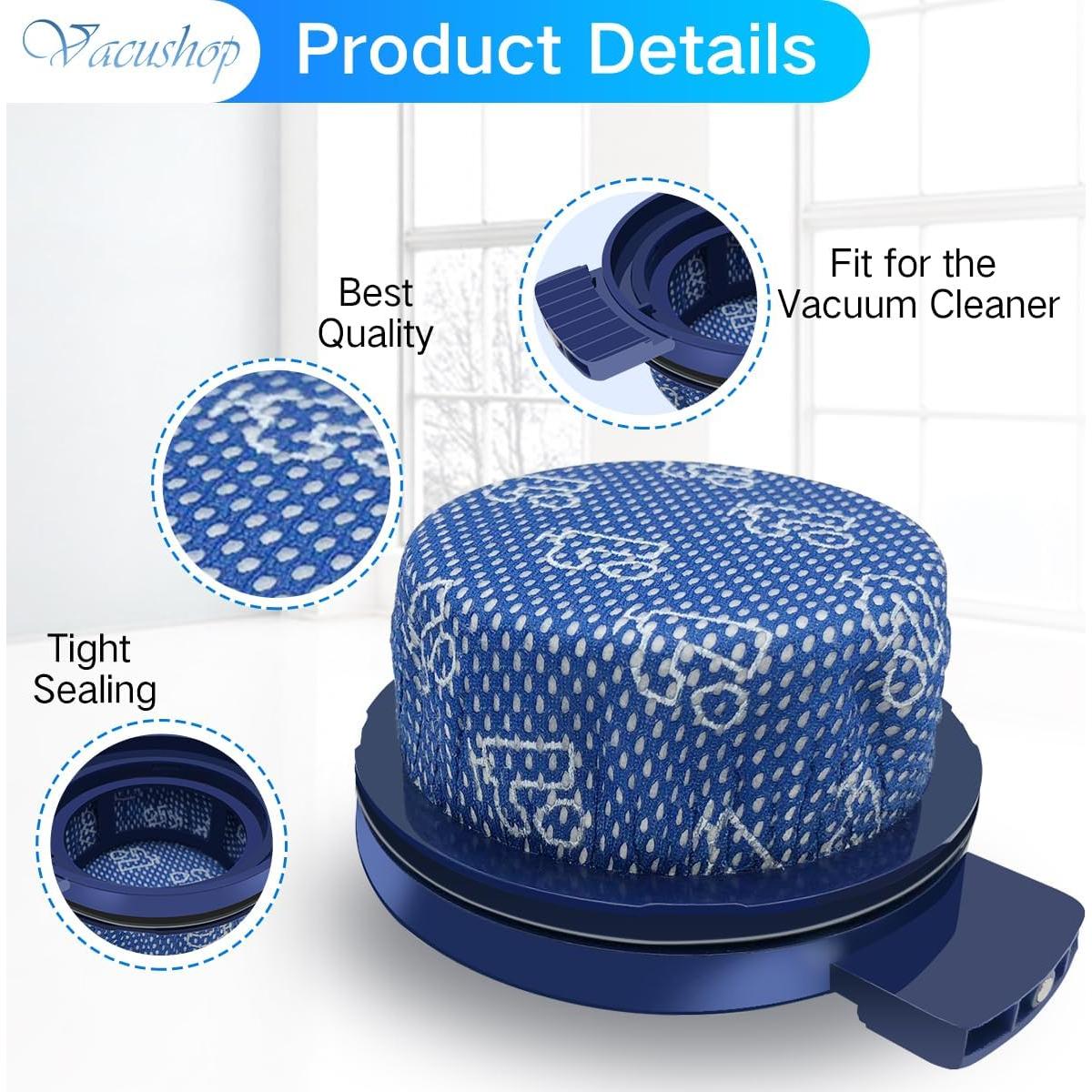 Filtros HEPA de Reemplazo para Aspiradora Samsung BESPOKE Jet - 2 Unidades