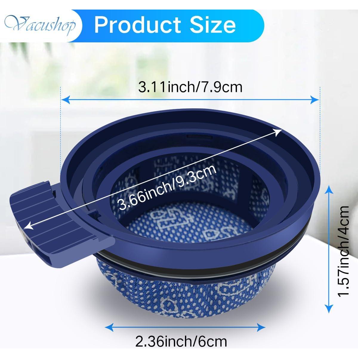 Filtros HEPA de Reemplazo para Aspiradora Samsung BESPOKE Jet - 2 Unidades