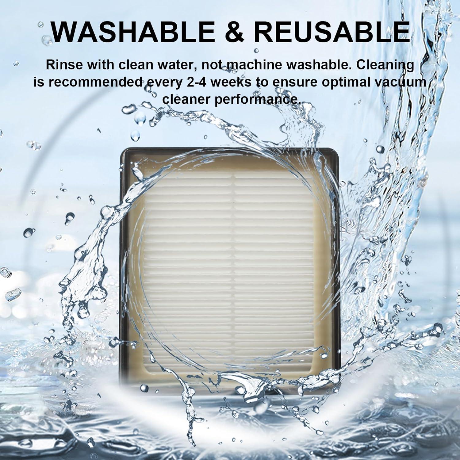 Filtro HEPA 107315 INTHVKIL para Aspiradoras ProTeam - 2 Piezas