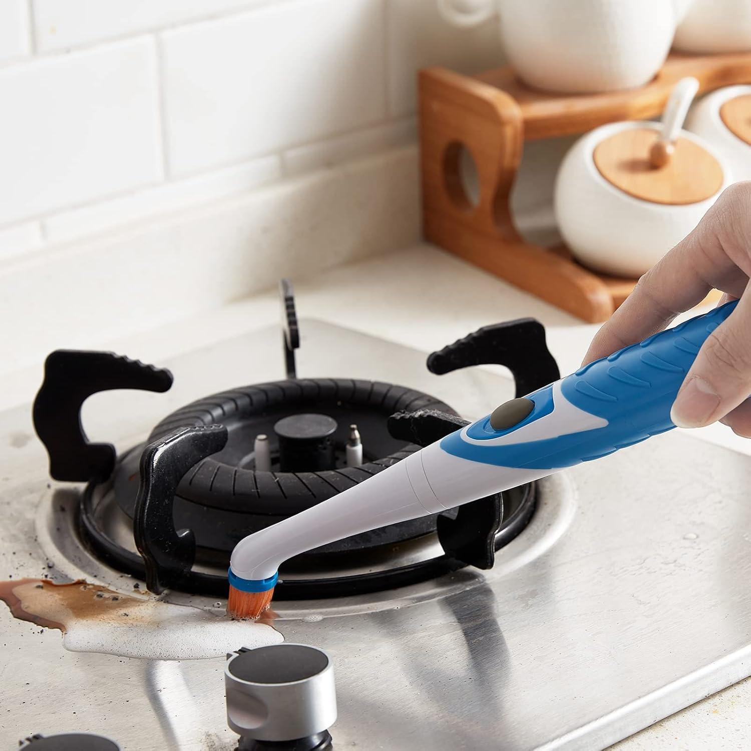 Cepillo de limpieza eléctrico SOARING QJS 4 en 1 inalámbrico