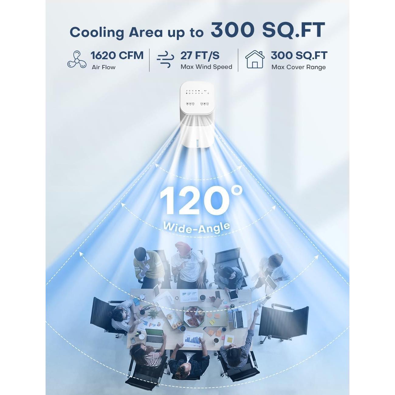 Acondicionador de Aire Portátil CENSTECH DL3 4-en-1 2 Galones