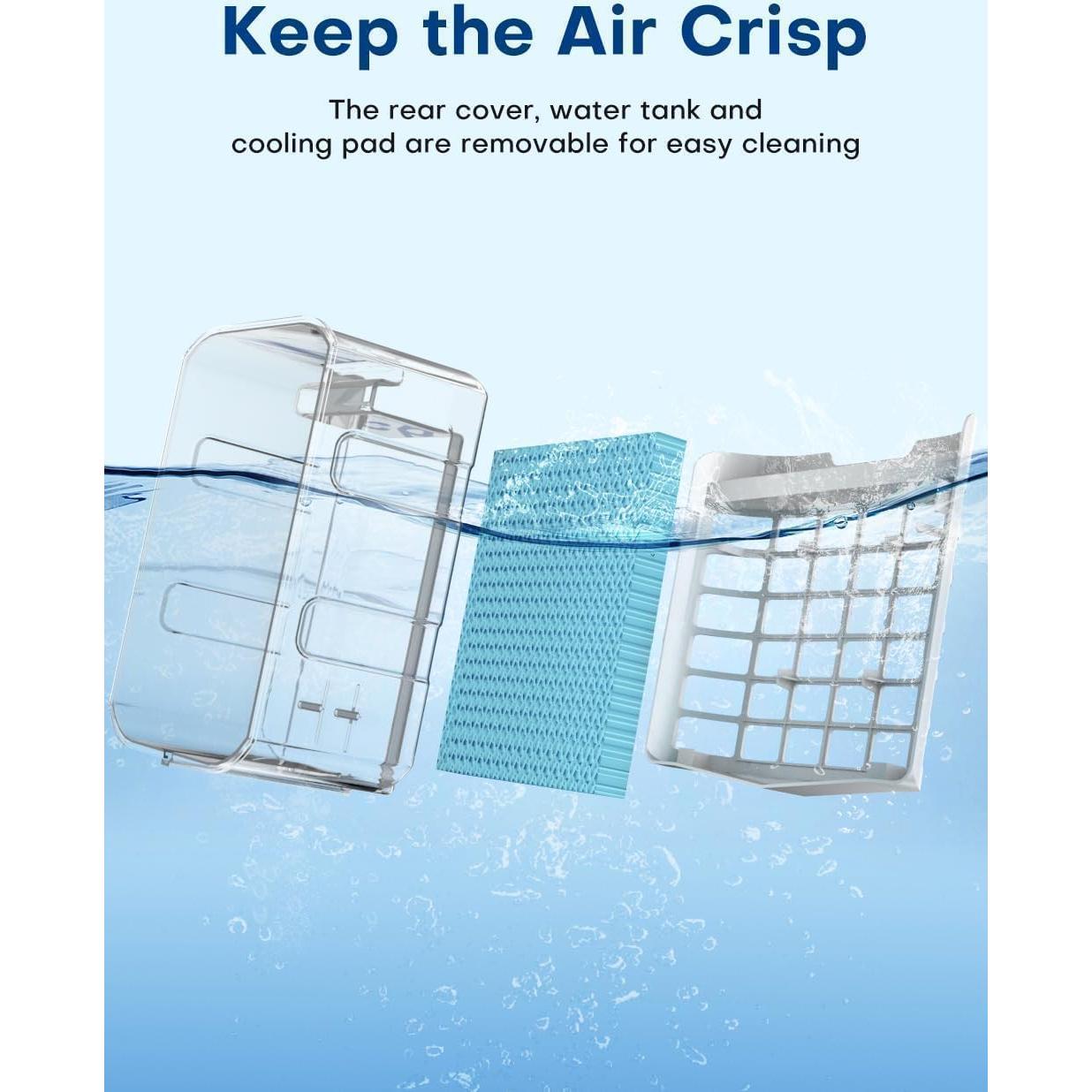 Acondicionador de Aire Portátil CENSTECH DL3 4-en-1 2 Galones