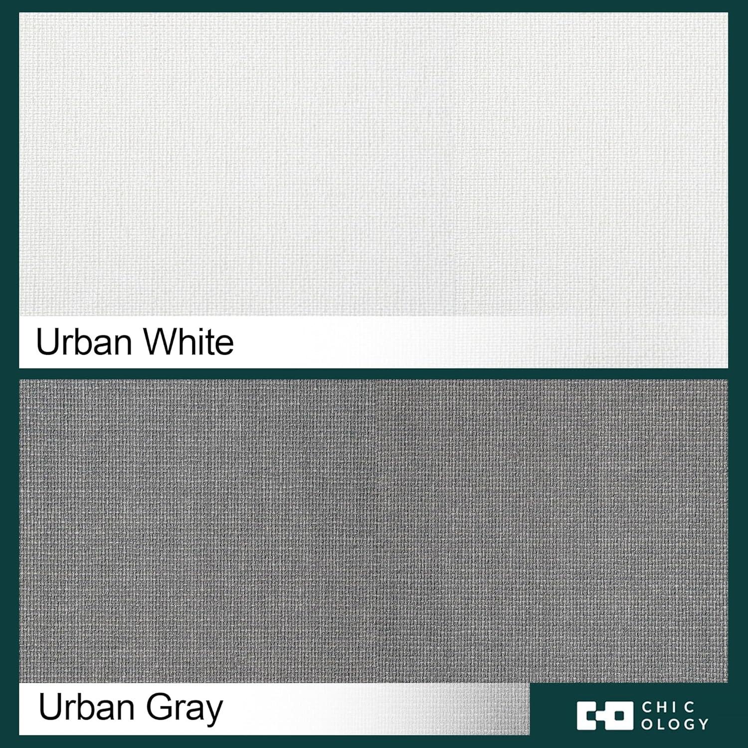 Persiana Enrollable Sin Cordones Chicology 29x72 Gris Urbano