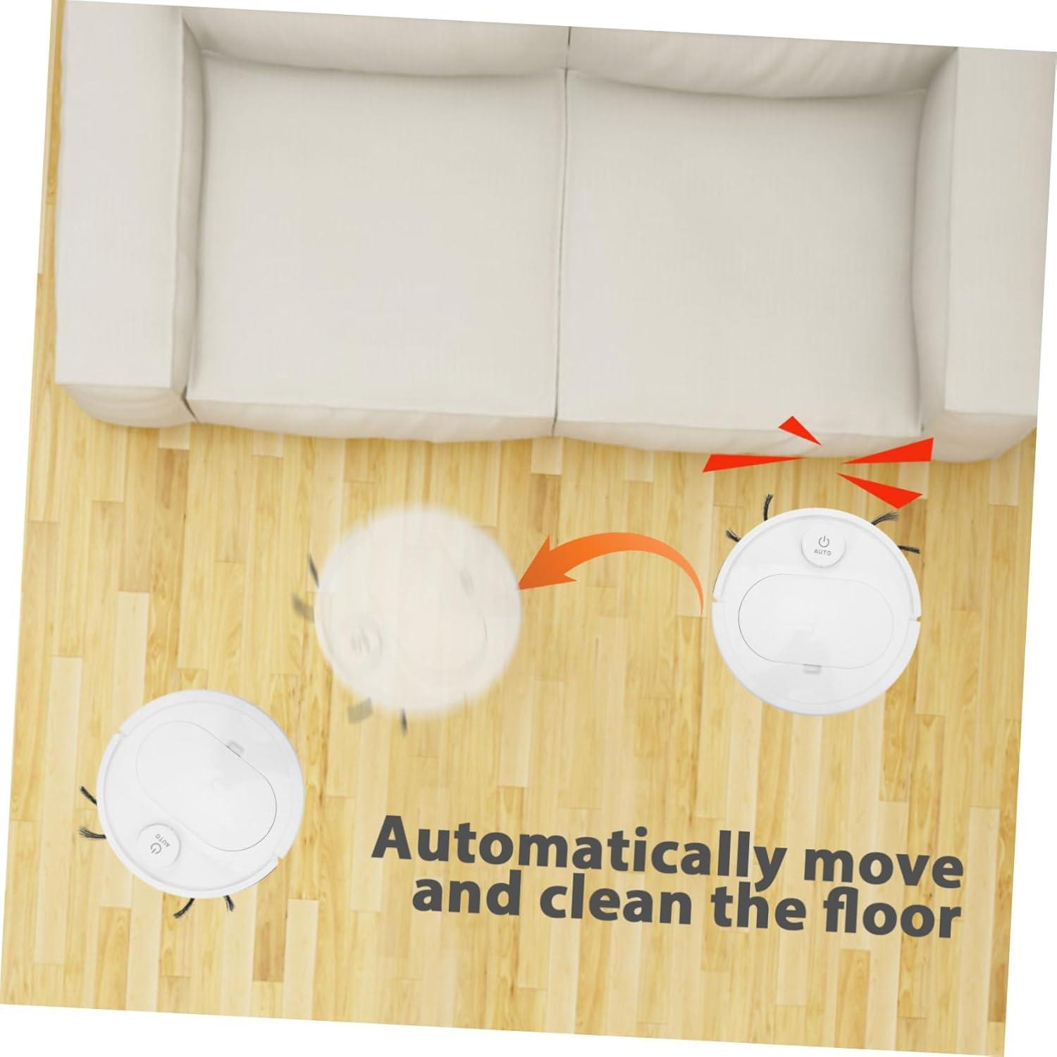 Rechargeable Automatic Mop Robotic Aspiradora Carpet Dust Catcher for Home Hardwood Tile Marble Wooden Floors