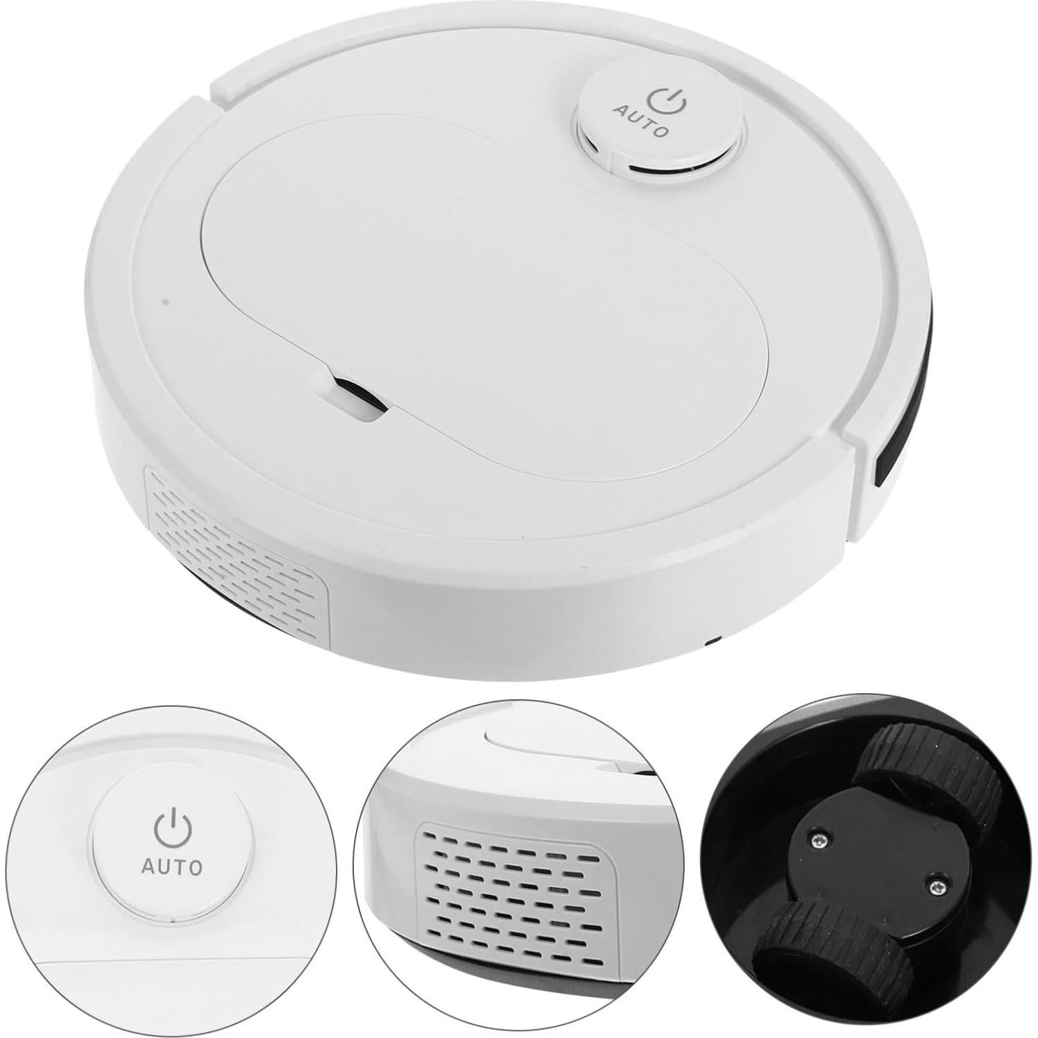 Rechargeable Automatic Mop Robotic Aspiradora Carpet Dust Catcher for Home Hardwood Tile Marble Wooden Floors