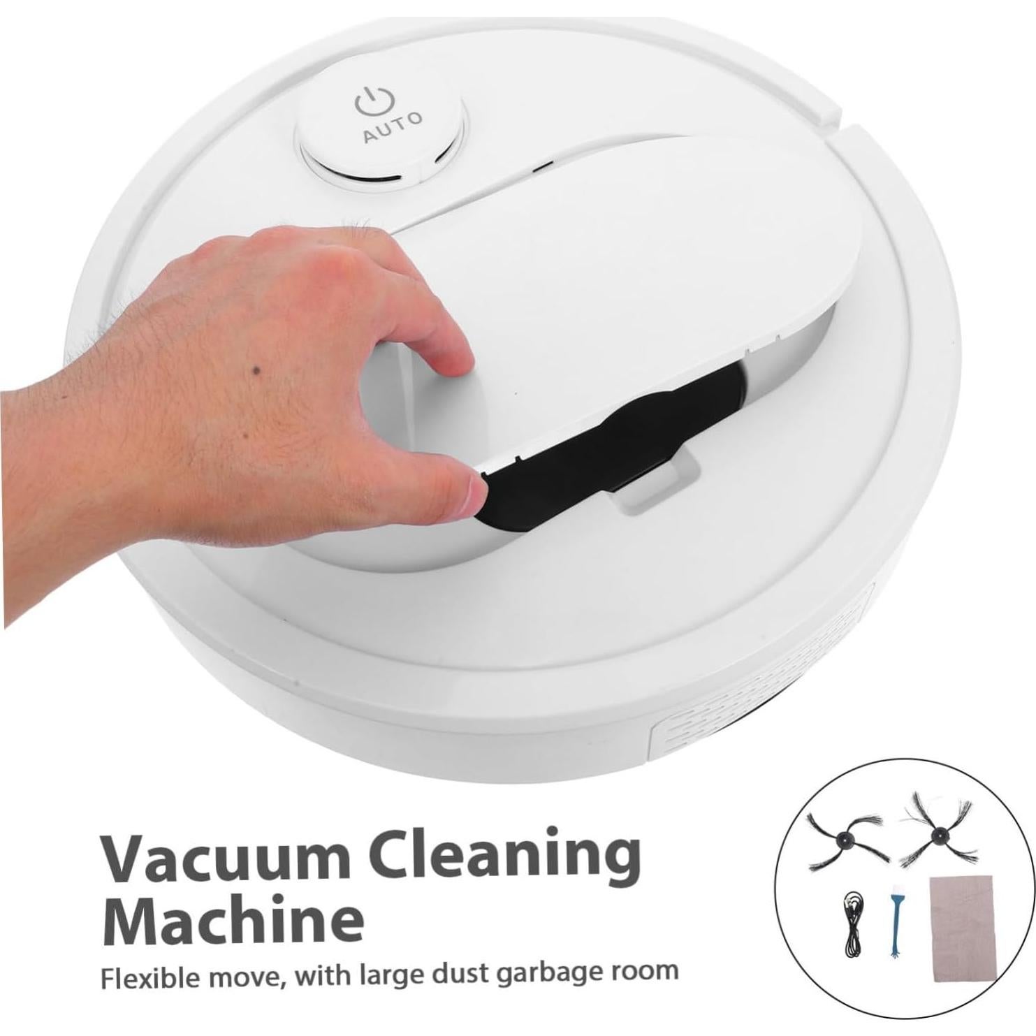 Rechargeable Automatic Mop Robotic Aspiradora Carpet Dust Catcher for Home Hardwood Tile Marble Wooden Floors