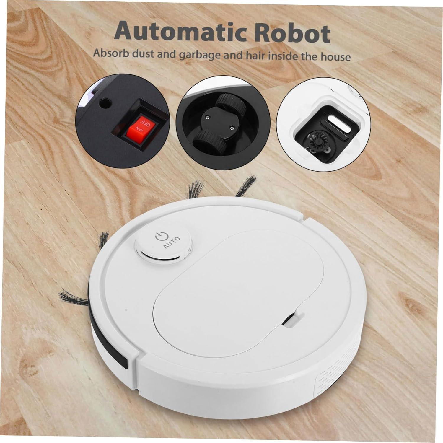 Smart Automatic Mop Robotic Self Emptying Floor Cleaning Carpet Dust Catcher Sweeping