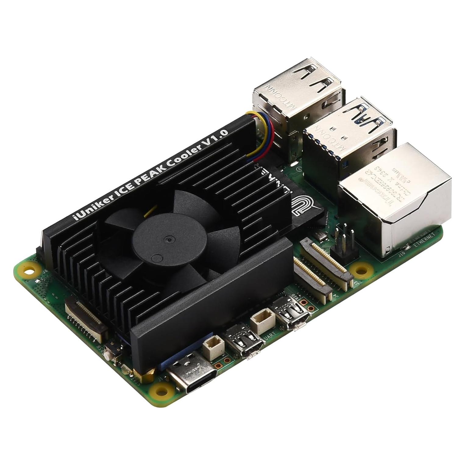 Enfriador Activo Ultra Silencioso iUniker para Raspberry Pi 5