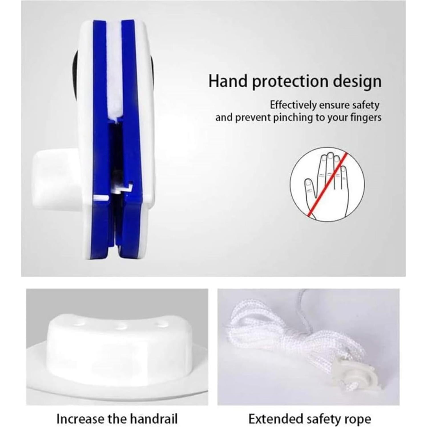 Limpiador de Ventanas Magnético Doble Cara HACHWAIZZ 0.6 kg