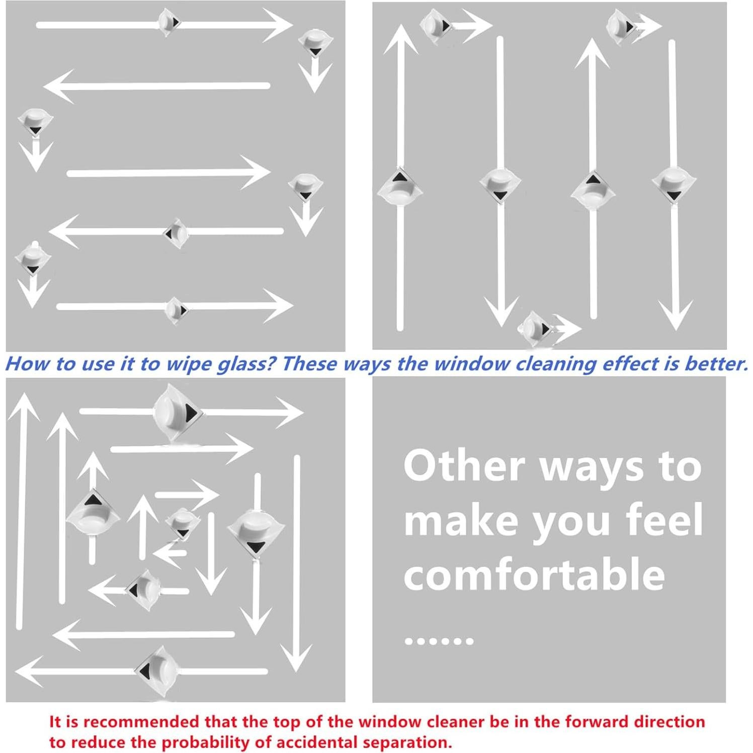 Limpiador de Ventanas Magnético Doble Cara HACHWAIZZ 0.6 kg