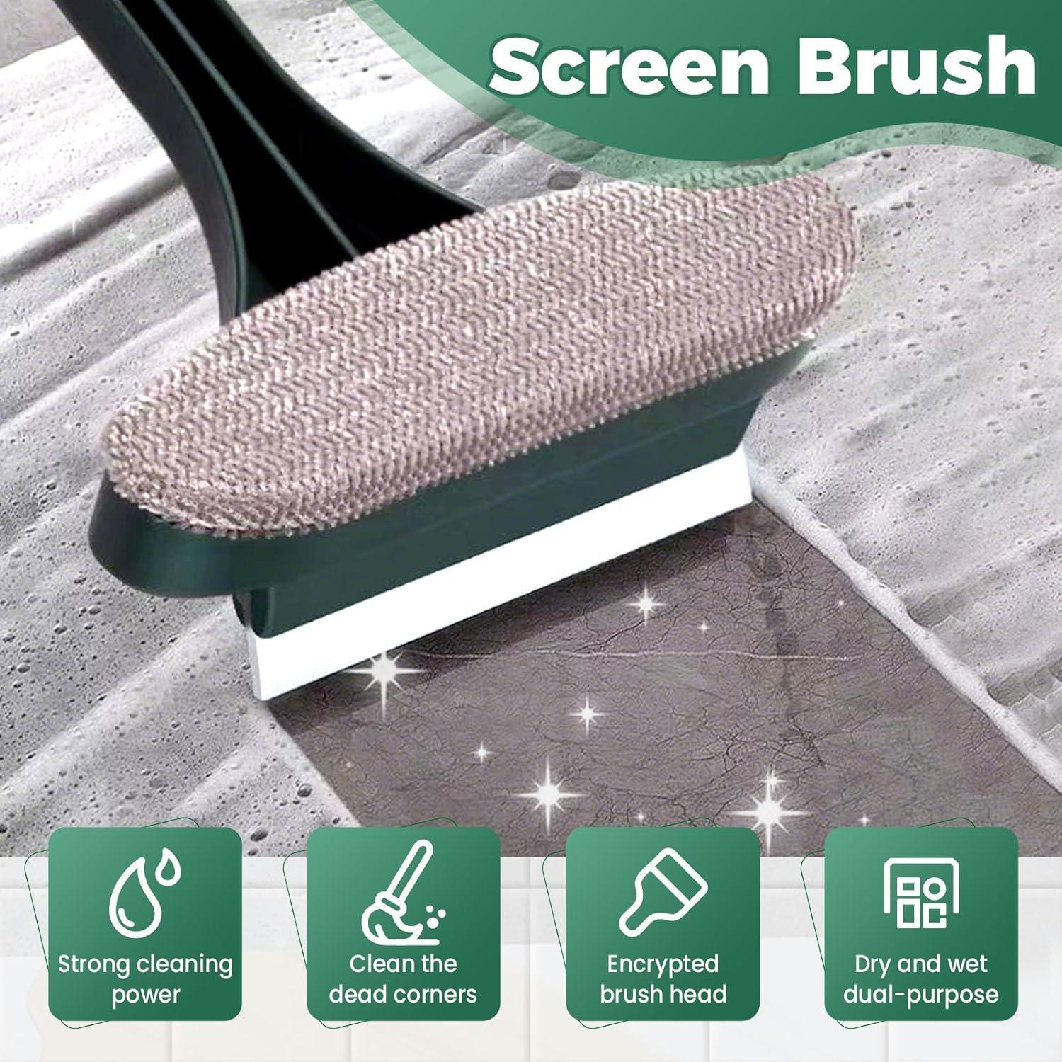 Limpiador de Pantallas de Malla OEKYTOY 2 en 1 Blanco 21cm