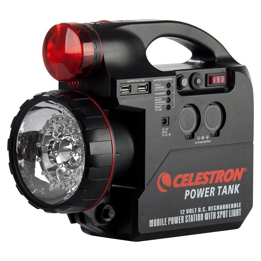 Celestron Batería PowerTank 12V 7Ah para telescopios