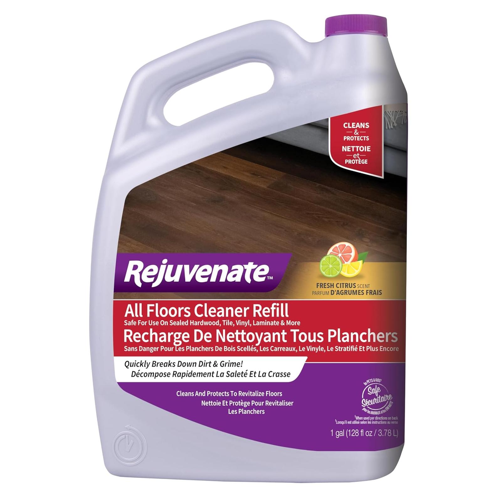 Limpiador para Todos los Pisos Rejuvenate 3.78L Aroma Cítricos