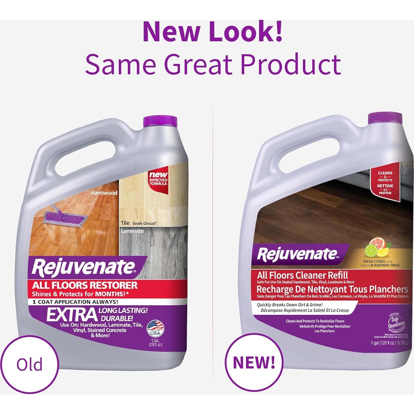 Limpiador para Todos los Pisos Rejuvenate 3.78L Aroma Cítricos