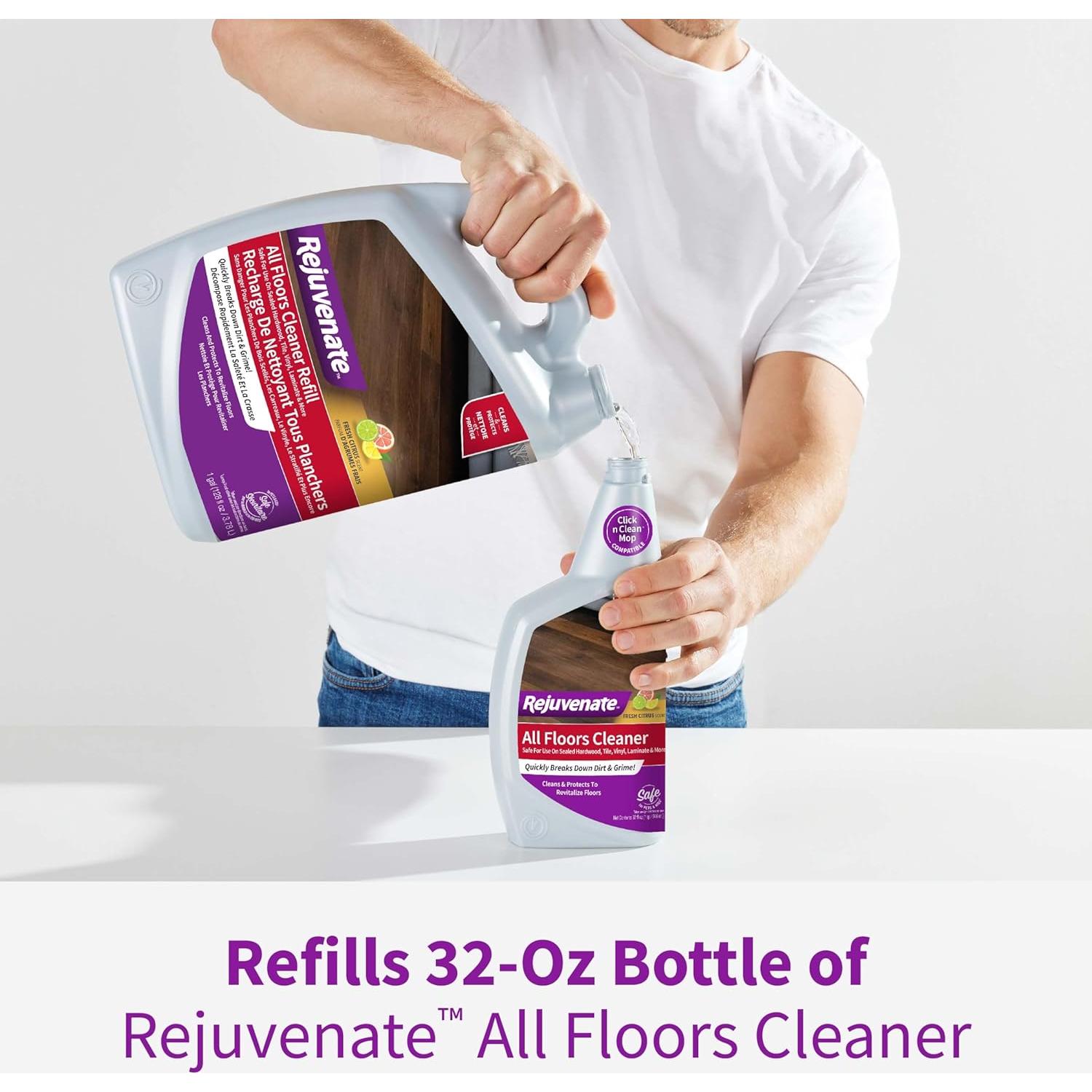 Limpiador para Todos los Pisos Rejuvenate 3.78L Aroma Cítricos