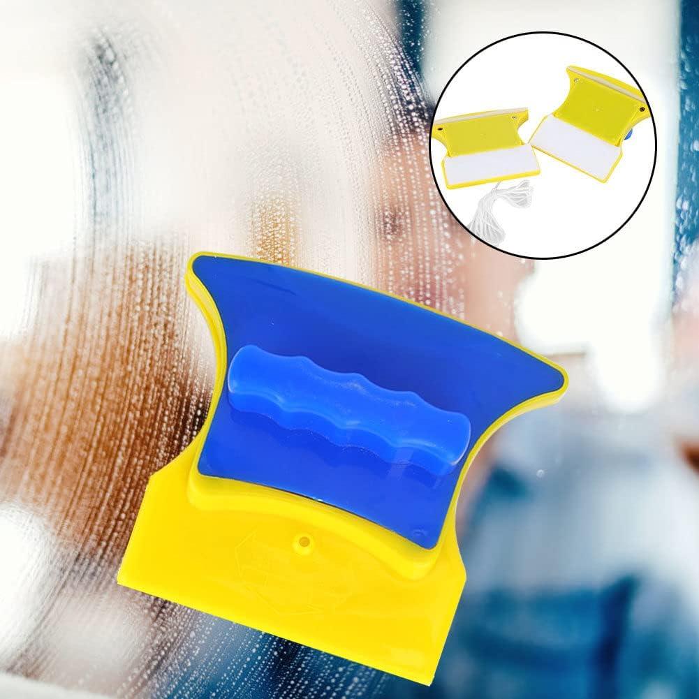 Double Sided Magnetic Window Cleaner Window Glass Wiper Cleaning Tool Magnetic Glider Washing Brush Equipment for High- Rise Single Glazed