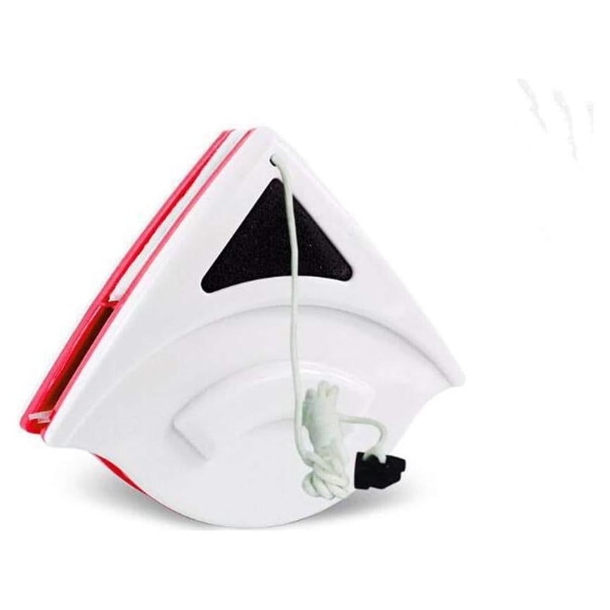 Double-side Magnetic Glass Wiper Window Cleaner Magnetic Glass Cleaning Tool Brush for Double Glazed Window Thickness 0.5"-1" (15-24mm)