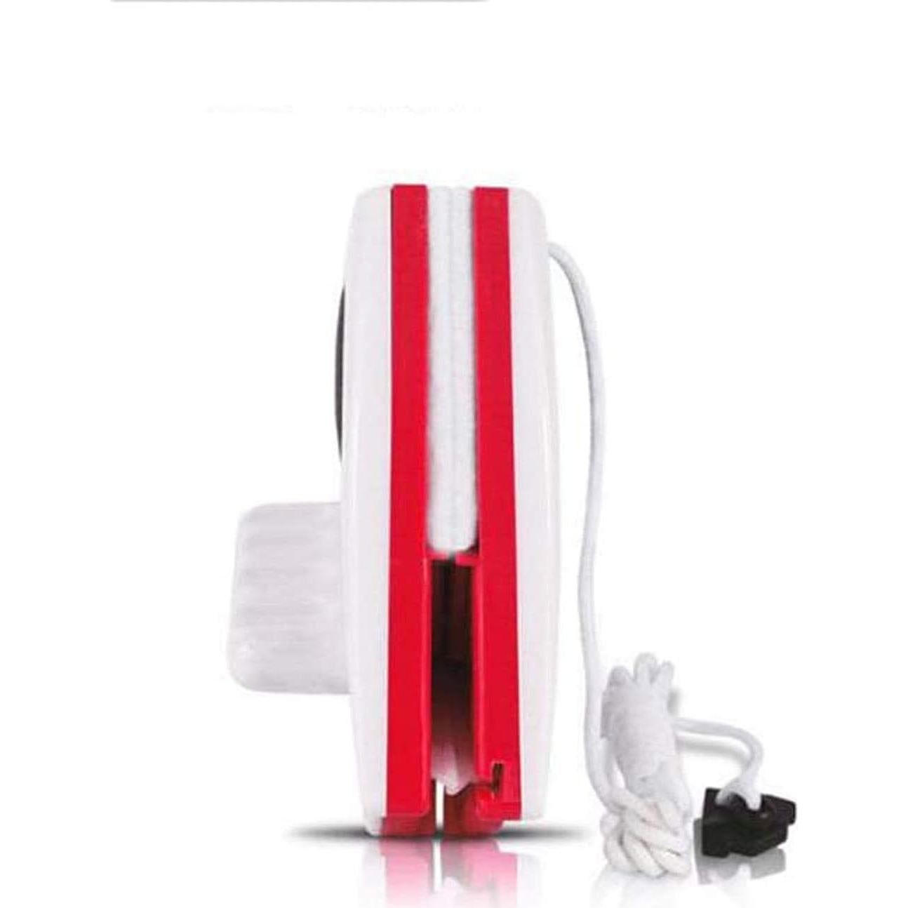 Double-side Magnetic Glass Wiper Window Cleaner Magnetic Glass Cleaning Tool Brush for Double Glazed Window Thickness 0.5"-1" (15-24mm)