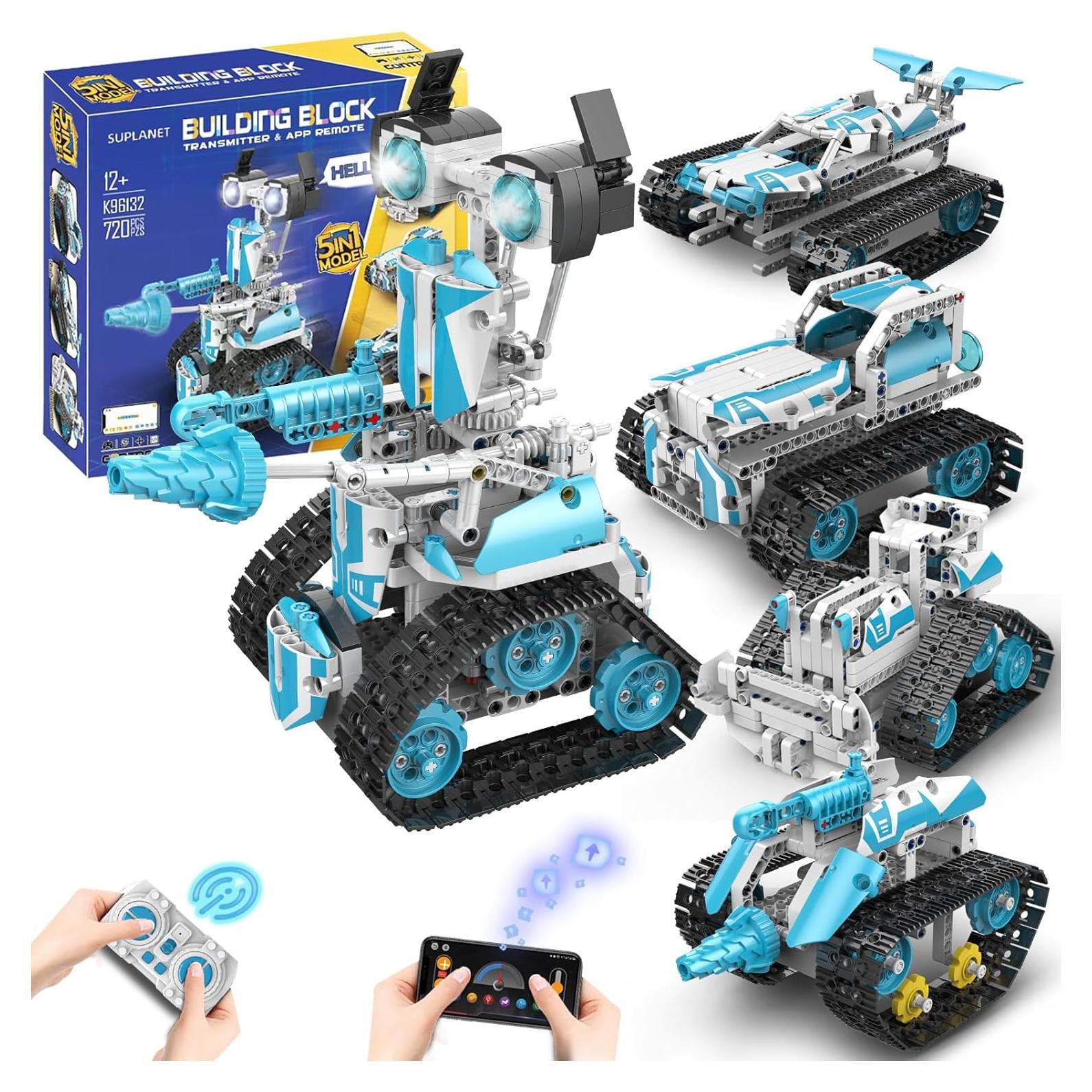 Robot STEM Suplanet 5 en 1 Control Remoto Programable 1,02 kg