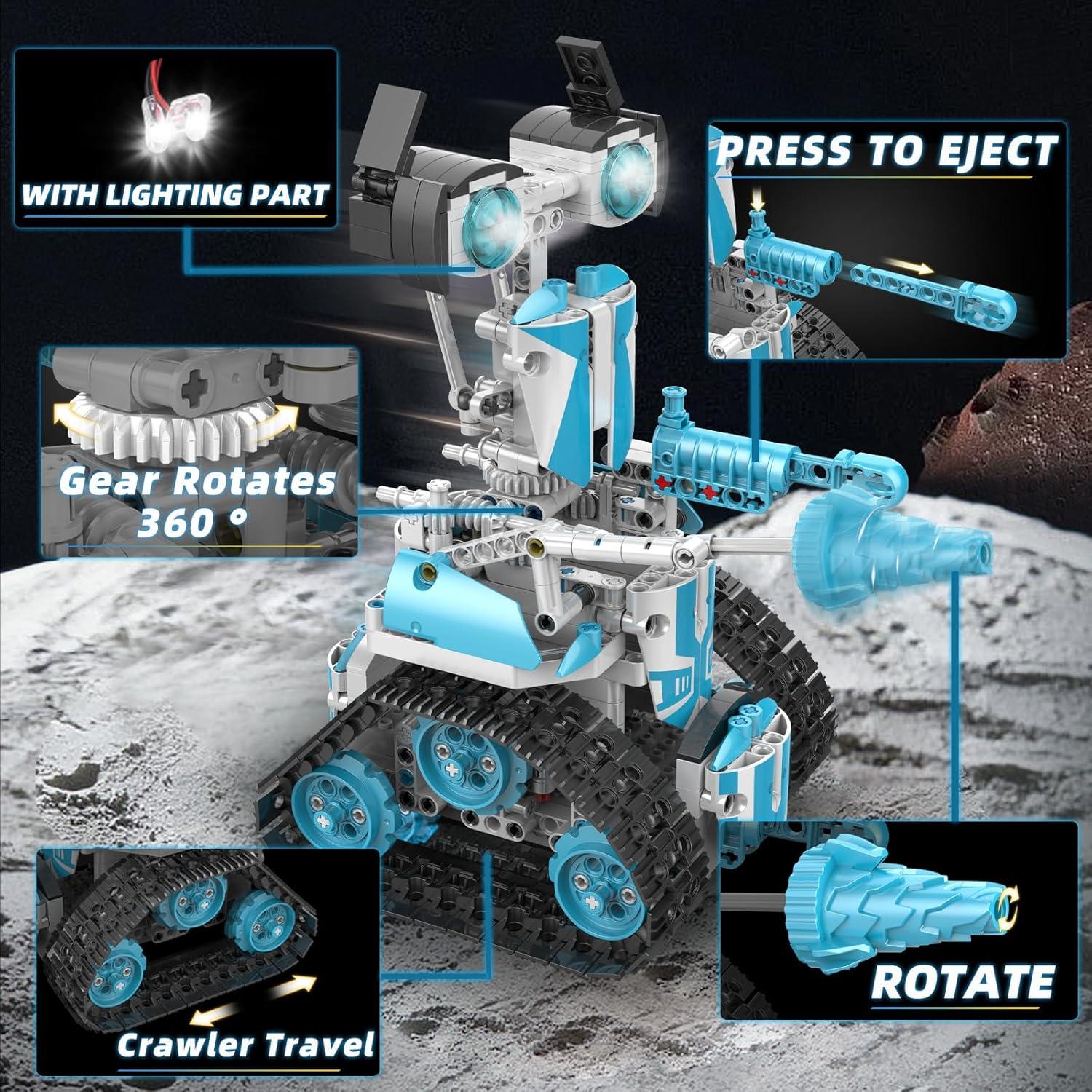 Robot STEM Suplanet 5 en 1 Control Remoto Programable 1,02 kg