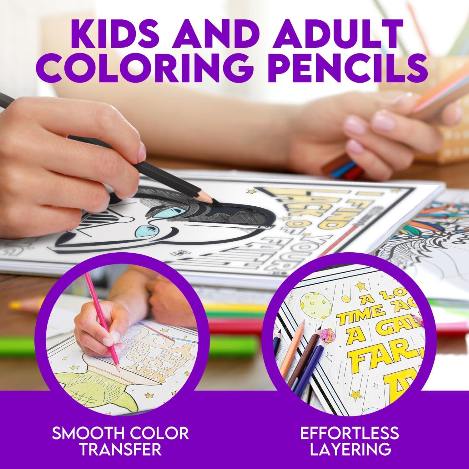 Conjunto de Lápices de Colores Star Wars PunLabs - 12 Piezas