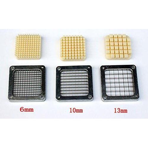 Cortadora de Papas Francesas Eléctrica BNDHKR 3 Cuchillas Acero Inoxidable