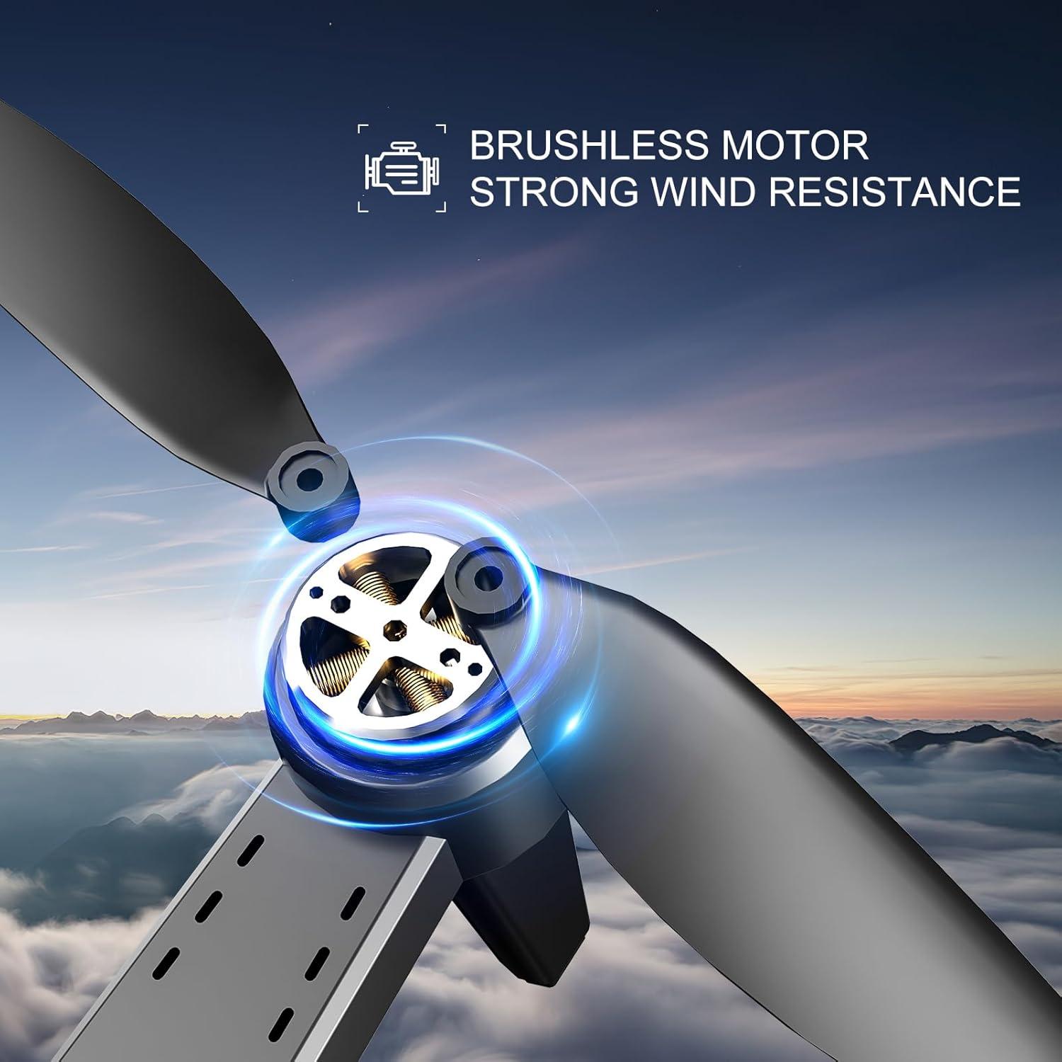 Dron GPS KUPPICEEDE con cámara dual 4K y 46 min vuelo