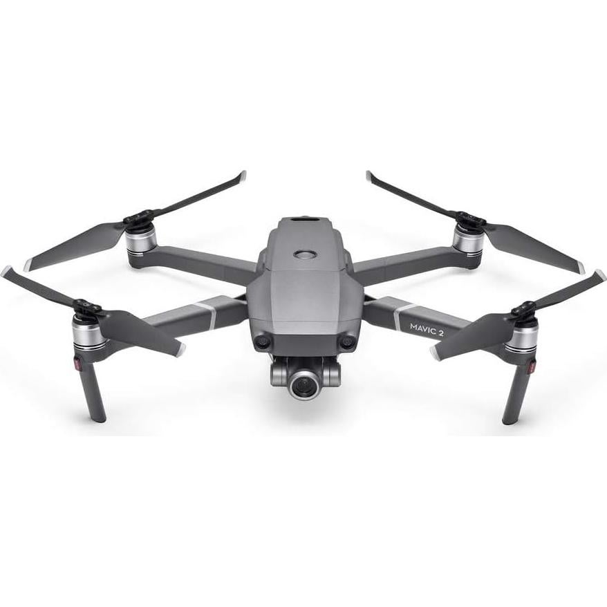 DJI Mavic 2 Zoom - Drone Quadcopter UAV with Smart Controller Optical Zoom Camera 3-Axis Gimbal 4K Video UAV 12MP 1/2.3" CMOS Sensor, up to 48mph, Gray