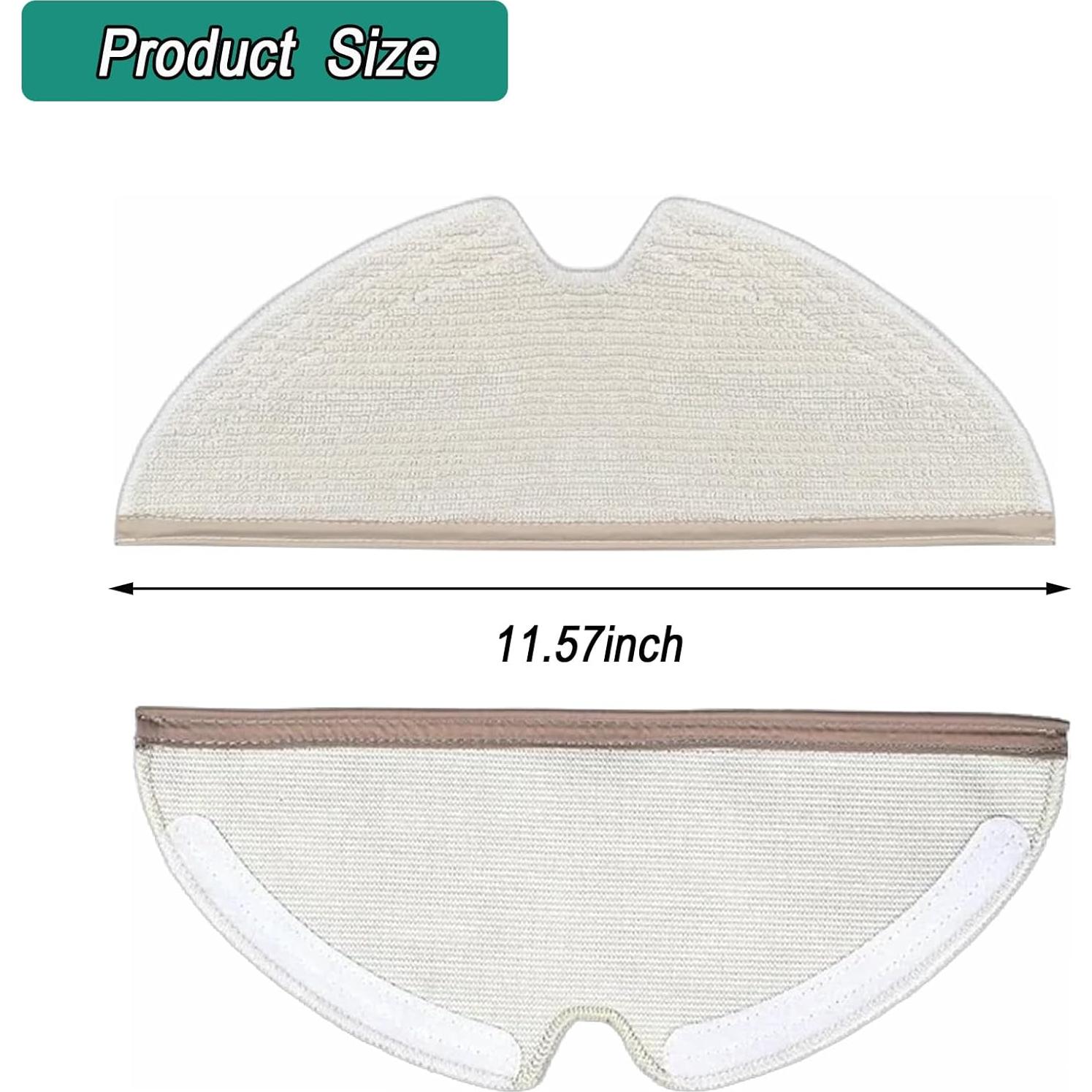 Pad de Mopa Reutilizable Frexusuent para Roborock Q5 Q7 S5 S6