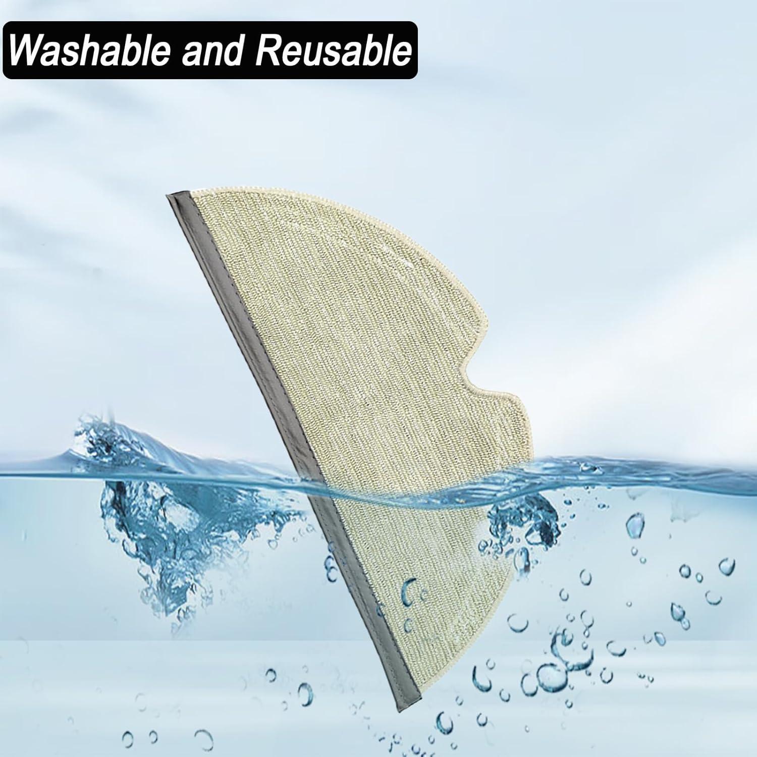 Pad de Mopa Reutilizable Frexusuent para Roborock Q5 Q7 S5 S6