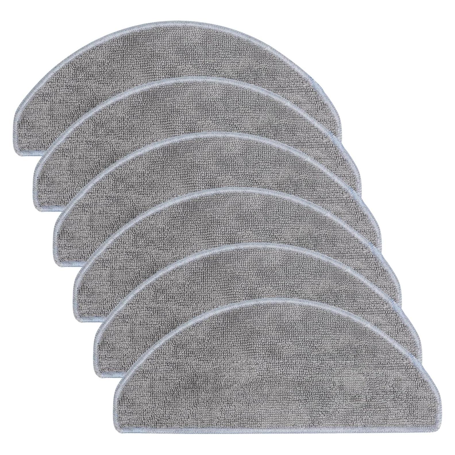 Paquete de 6 Paños de Mopa Microfibra VIEWALL para iRobot Roomba