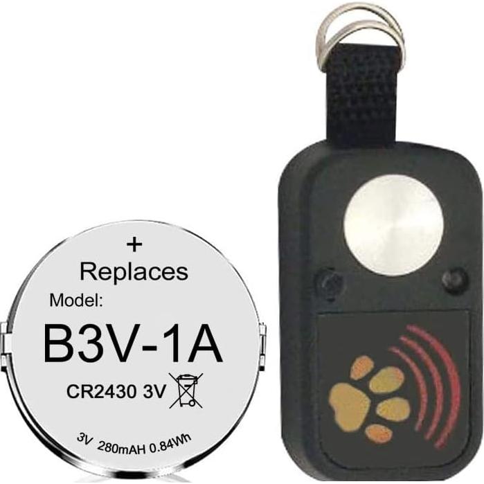 Baterías Litio Abeden B3V 1A para Collares MS-4 y MS-5