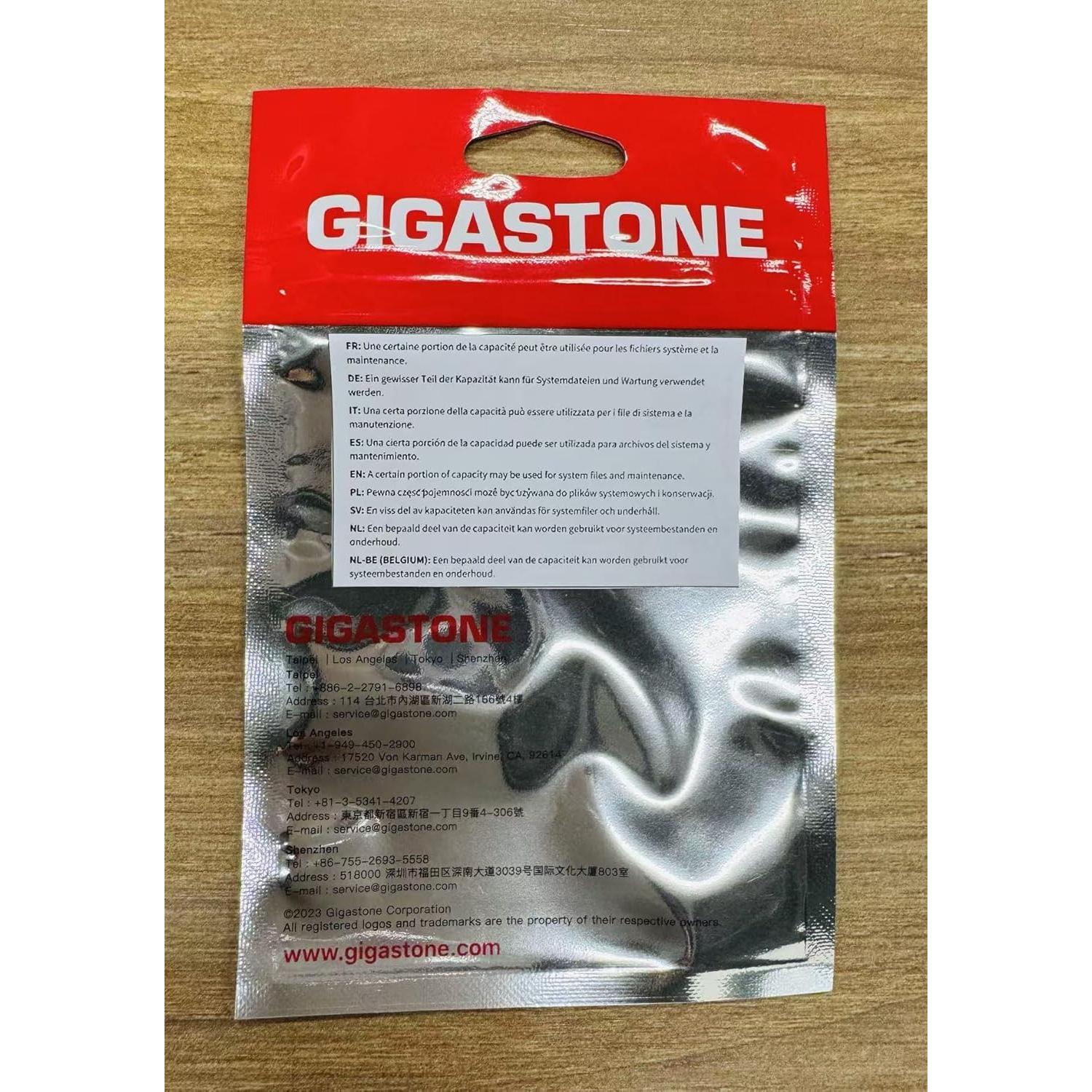 Tarjetas Micro SD 32GB Gigastone Paquete de 10 Full HD