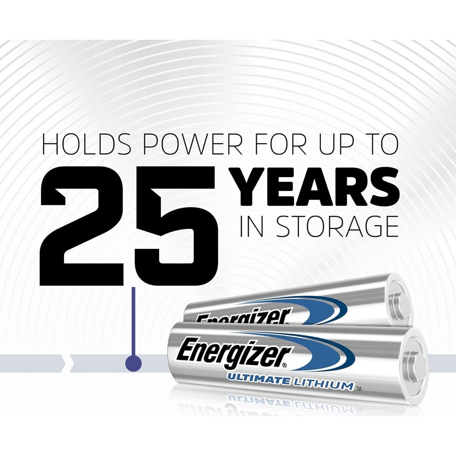 Baterías AA Energizer Ultimate Litio 4 Piezas Duraderas