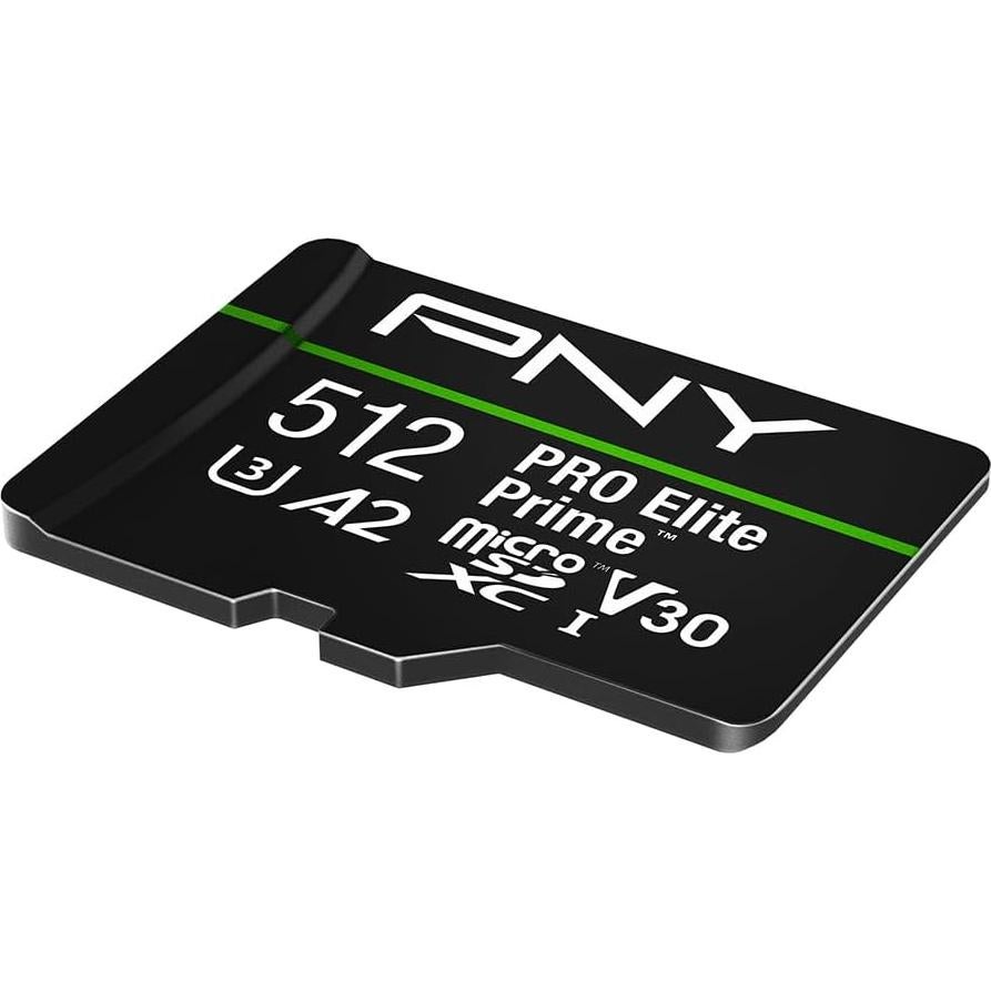 Tarjeta microSDXC PNY 512GB PRO Elite Prime U3 V30 200MB/s